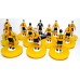 Subbuteo Andrew Table Soccer Wolverhampton Wanderers F.C 2018-19 on Classic Hasbro Bases